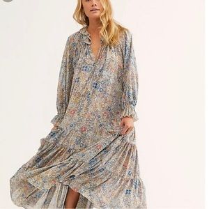 Free People Feeling Groovy Maxi Dress XS